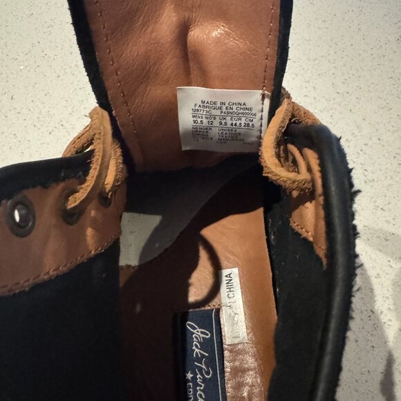 Jack Purcell Converse Leather High Tops - Picture 7 of 8